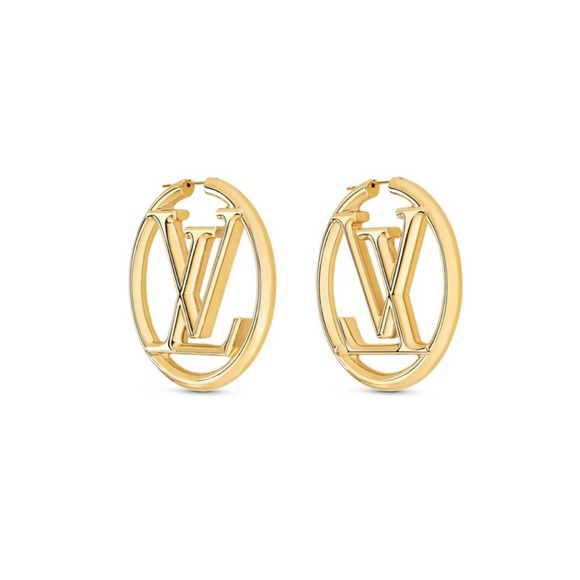 Louis Vuitton Louise Hoop GM Earrings - Picture 2 of 4
